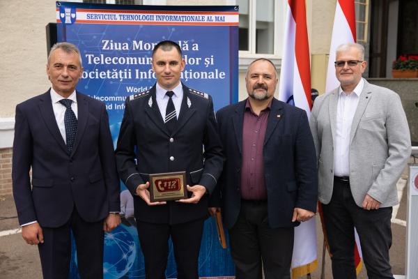 Recunoaștere oficială pentru contribuția Serviciul 112 în dezvoltarea sistemului de urgență