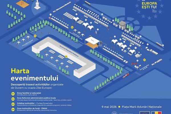 Ziua Europei 2026 ne adună în Piața Marii Adunări Naționale! 