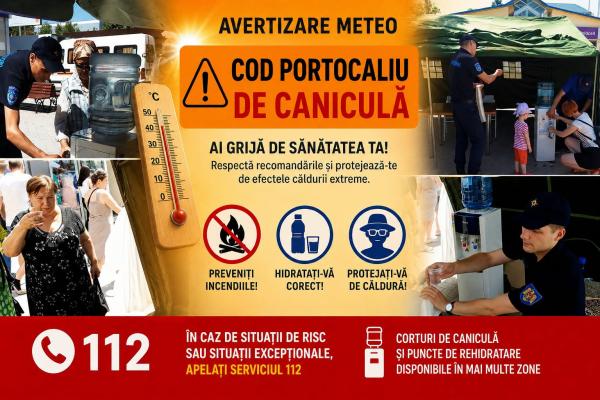 Autoritatile infromneaza