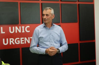Ședință operativă în cadrul Serviciului național unic pentru apelurile de urgență 112