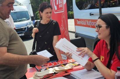 Serviciul 112 prezent la expoziția Ministerului Afacerilor Interne – “În siguranță în vacanță”