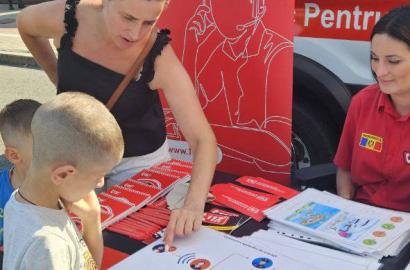 Serviciul 112 prezent la expoziția Ministerului Afacerilor Interne – “În siguranță în vacanță”