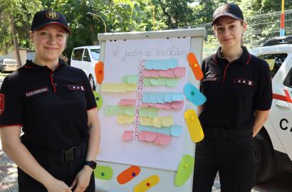 „Vacanță în Siguranță” – campanie de informare și educare privind prevenirea riscurilor și utilizarea responsabilă a numărului unic de urgență 112 în taberele de vară