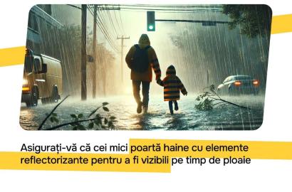 Recomandări generale în contextul Codului galben de instabilitate atmosferică