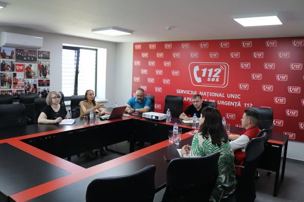 Vizita reprezentanților UNICEF la Serviciul 112: Discuții privind o posibilă colaborare în sprijinul copiilor și al comunității