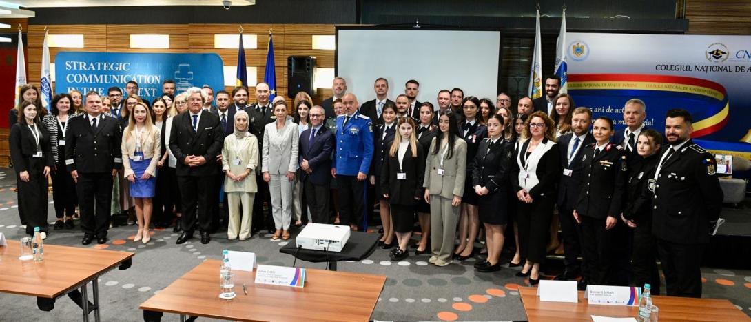 Serviciul 112 a participat la cursul „Strategic Communication in the Context of Security and Defence”